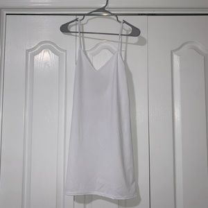 White Slip Dress